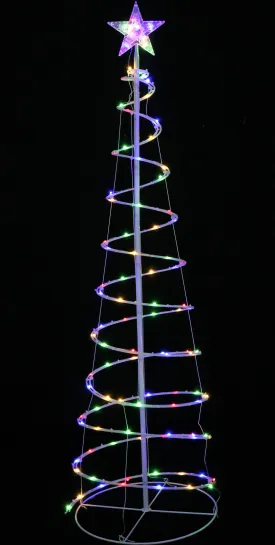 LED Multi Spiral Tree (1.5m)