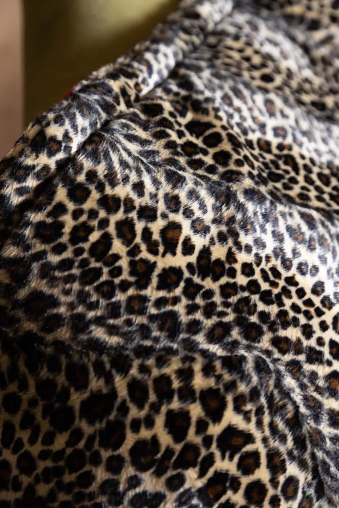 Leopard Print Pet Padded Blanket