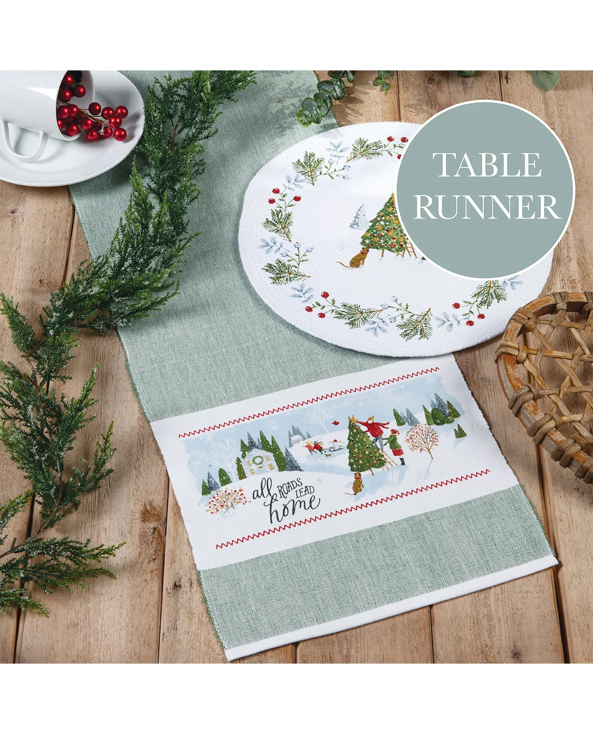 Magical Winterland Table Runner