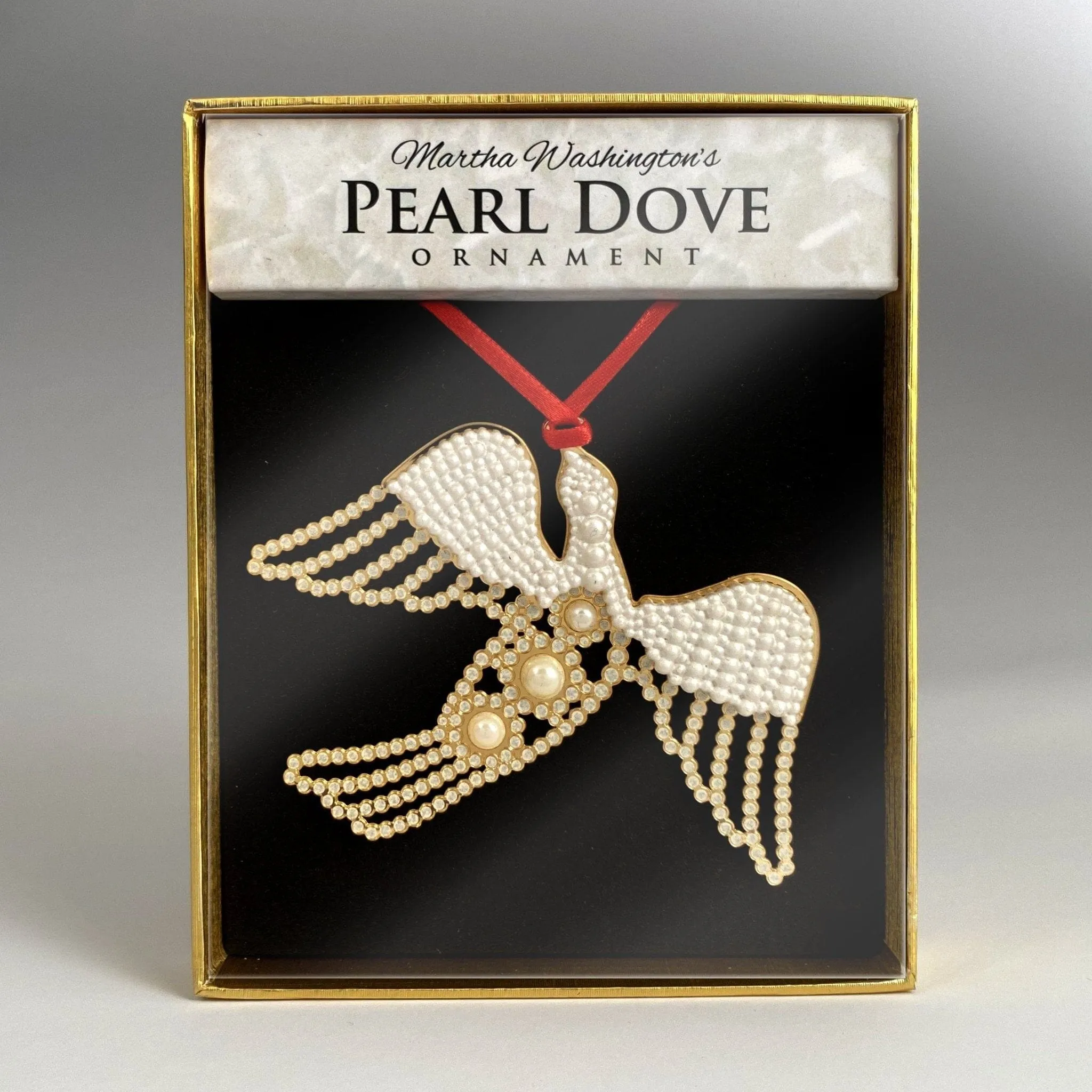 Martha's Pearl Dove Ornament