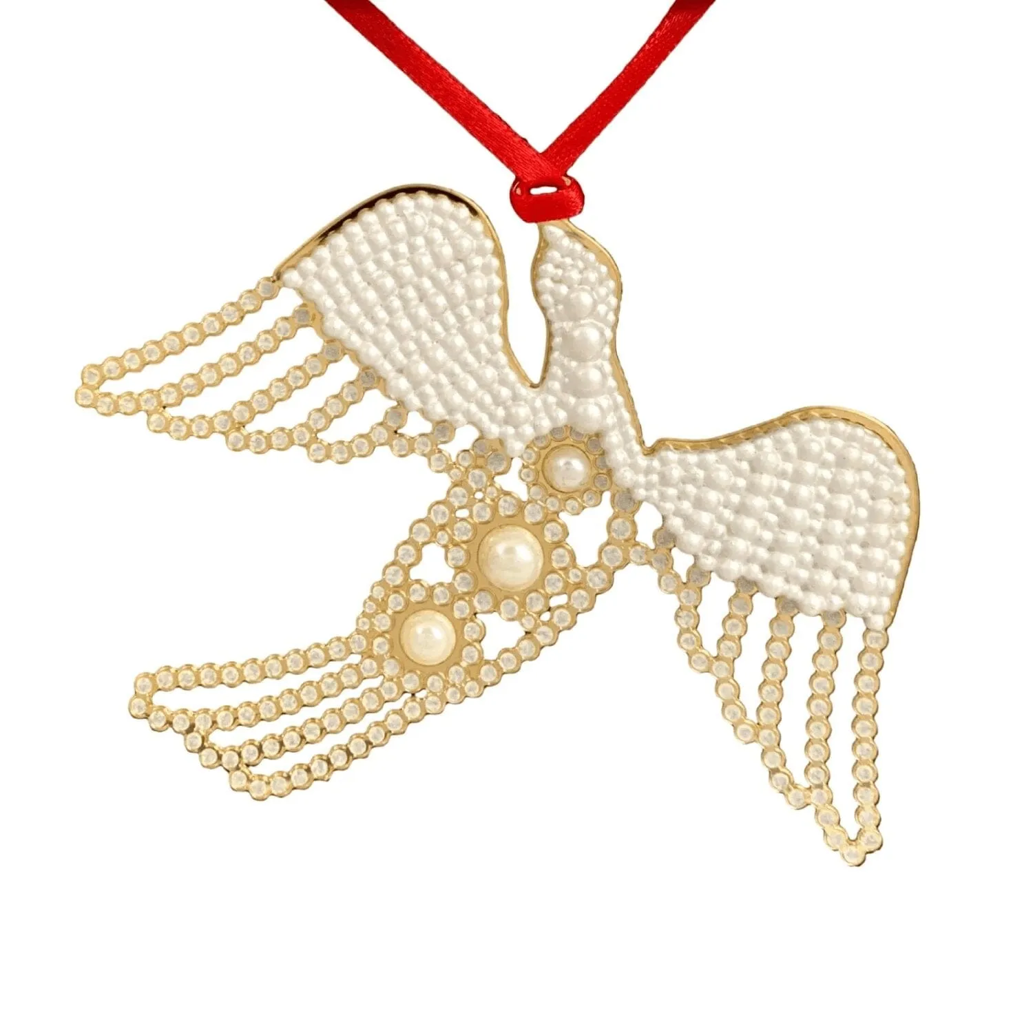 Martha's Pearl Dove Ornament