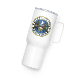 Mississippi State Guard Travel mug with a handle