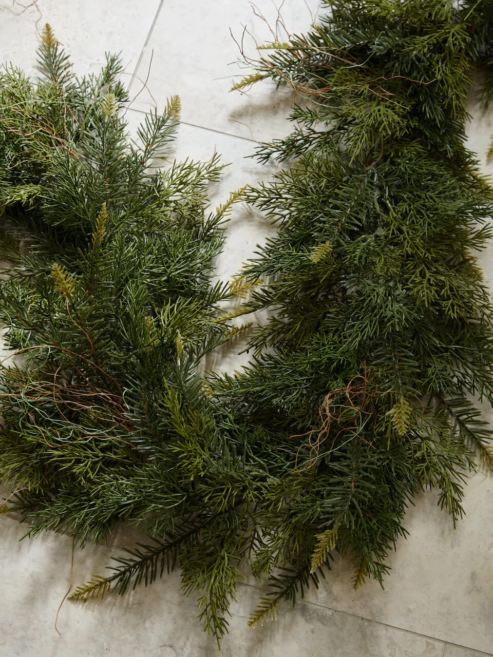 Mixed Fir Garland 2m