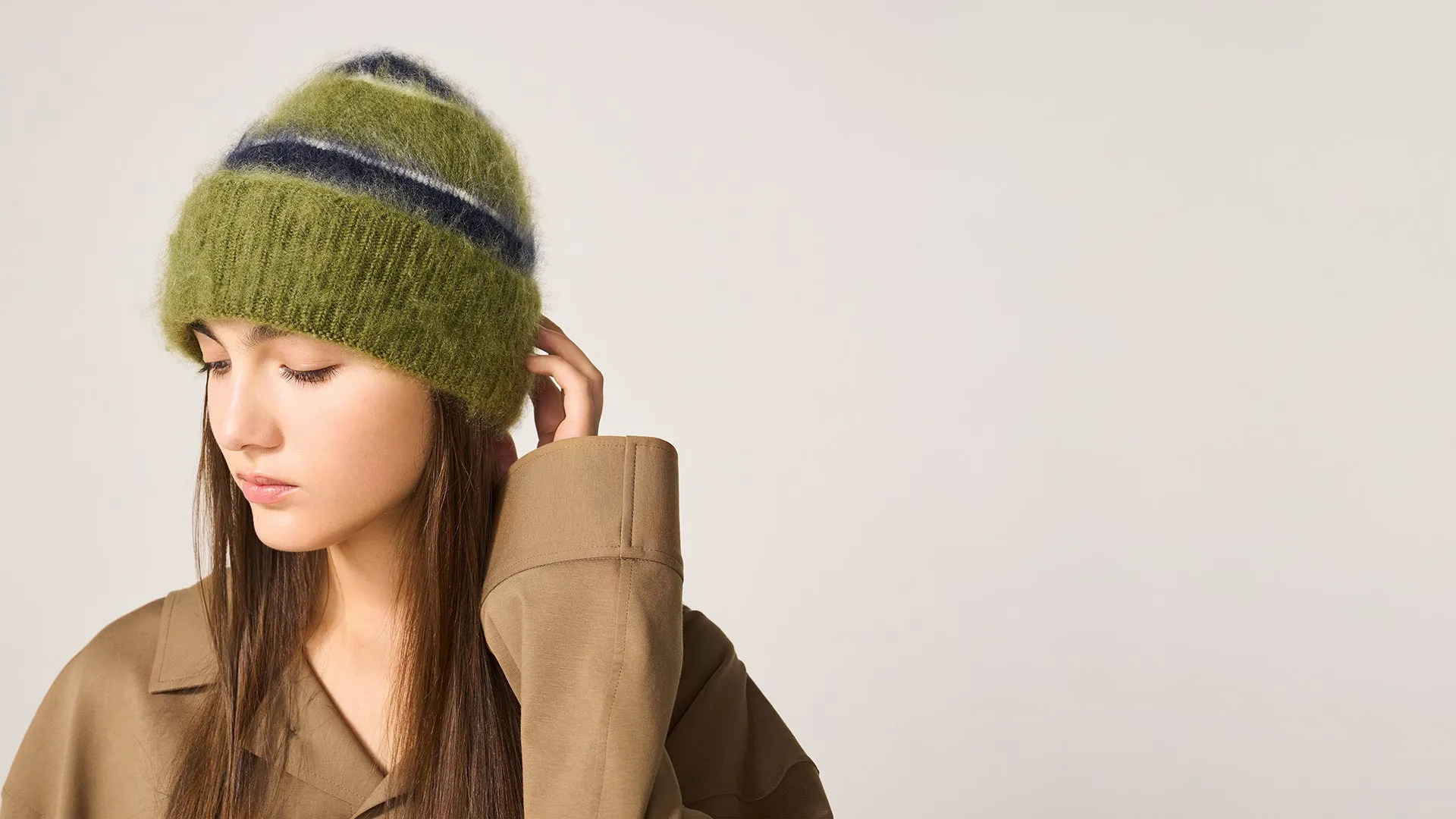 Moss Green Kurt Knit Hat