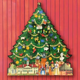 Mount Vernon Wooden Tree Advent Calendar