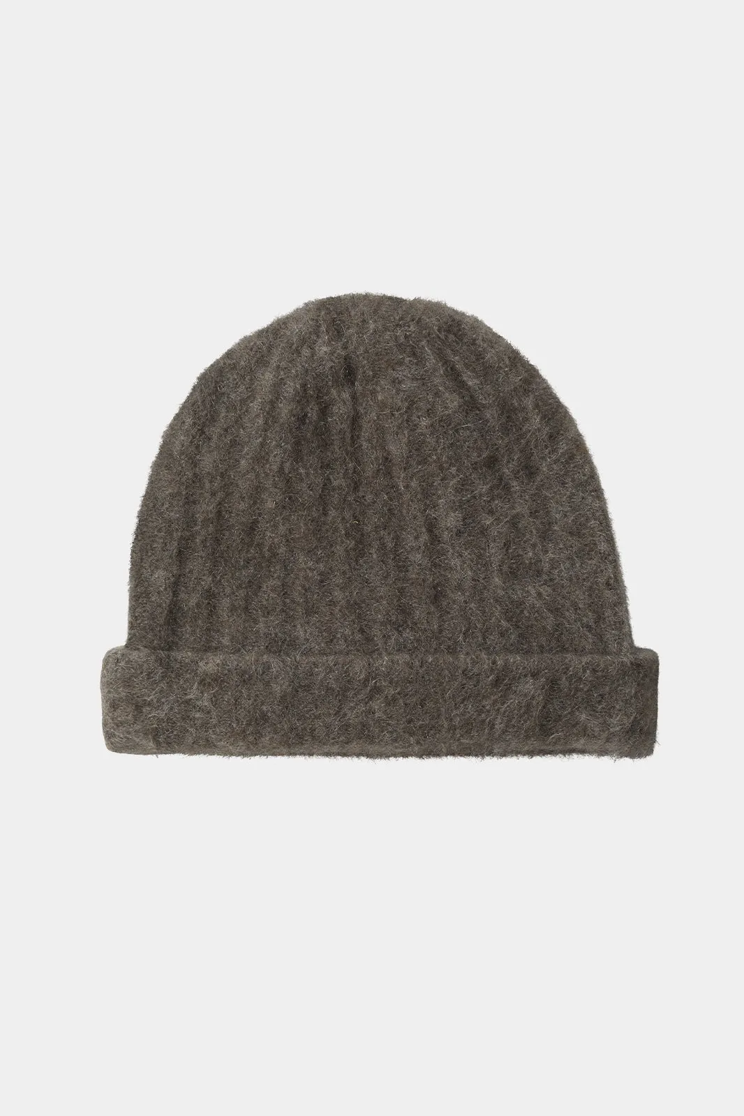 NORE BEANIE - DARK BROWN