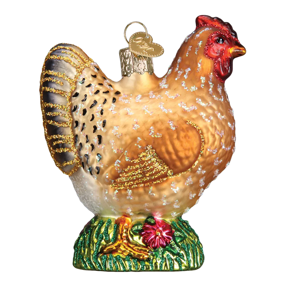 Old World Christmas Ornament - Spring Chicken