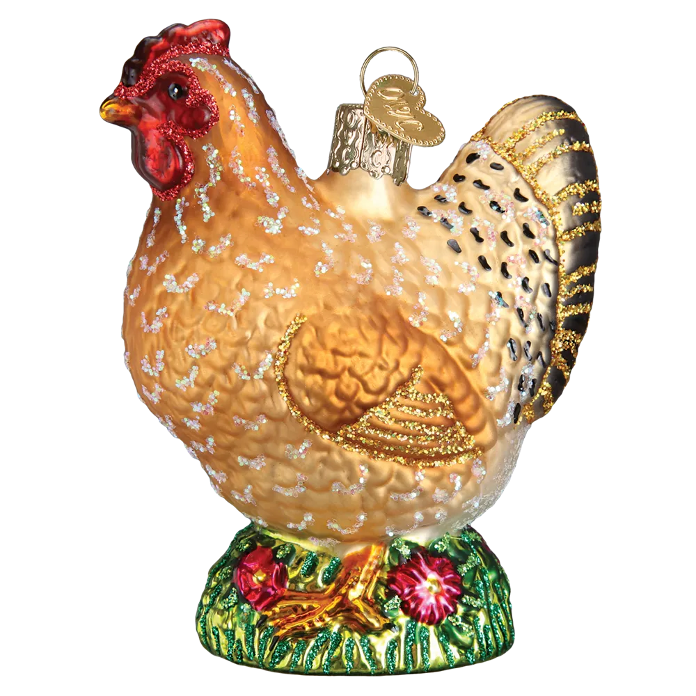 Old World Christmas Ornament - Spring Chicken