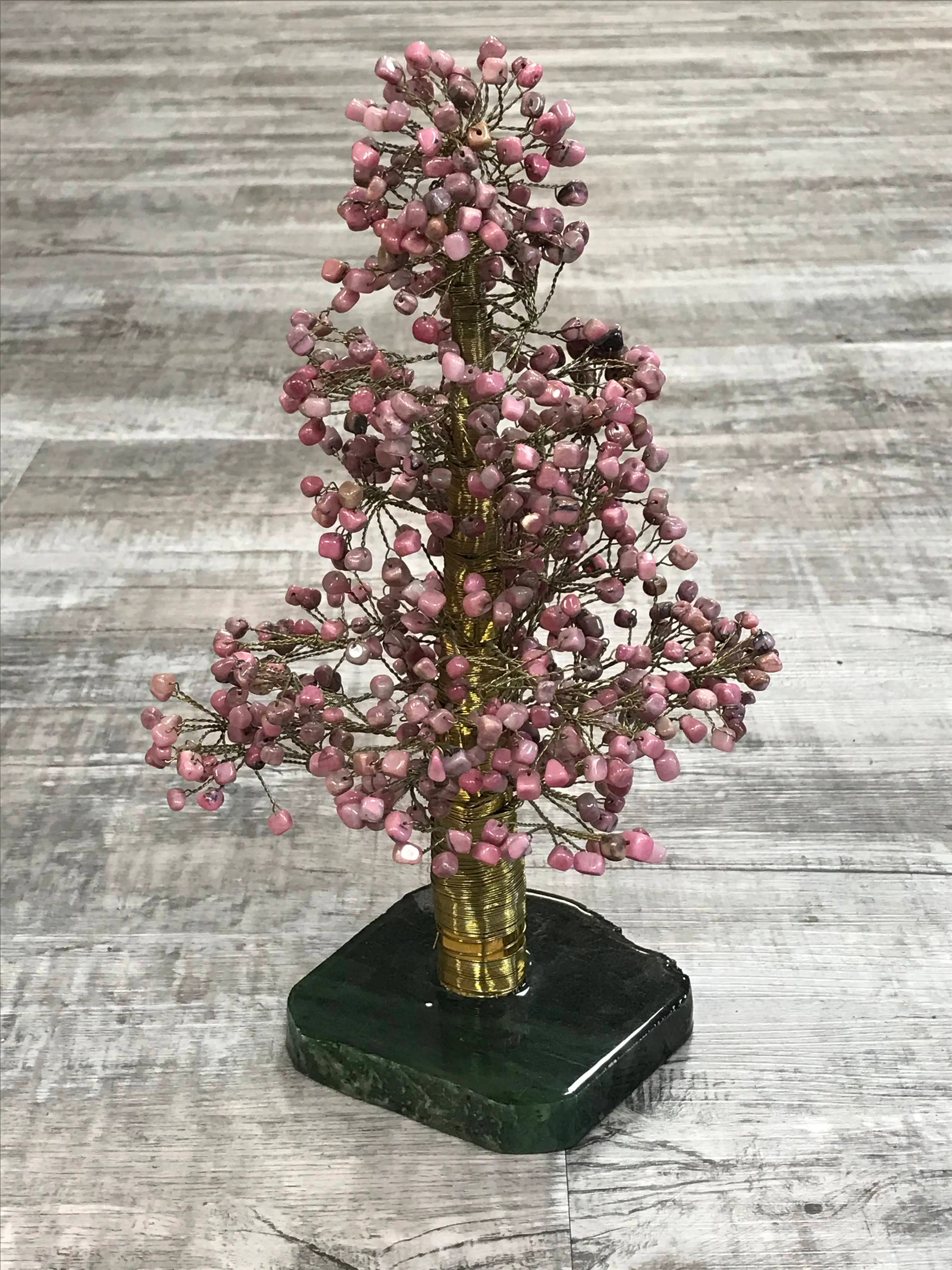 One of a Kind Rhodonite Tree