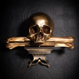 Ossuary Skull Corbel - Gold Edition