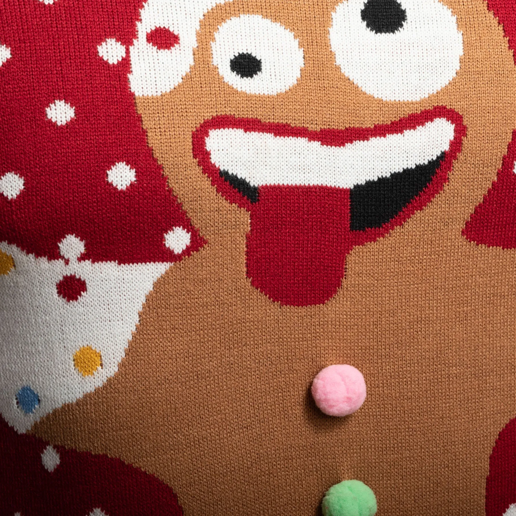 Christmas gingerbread sweater for women