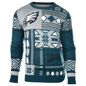 Festive Philadelphia Eagles Ugly Christmas Sweater - Perfect for Holidays and Game Days