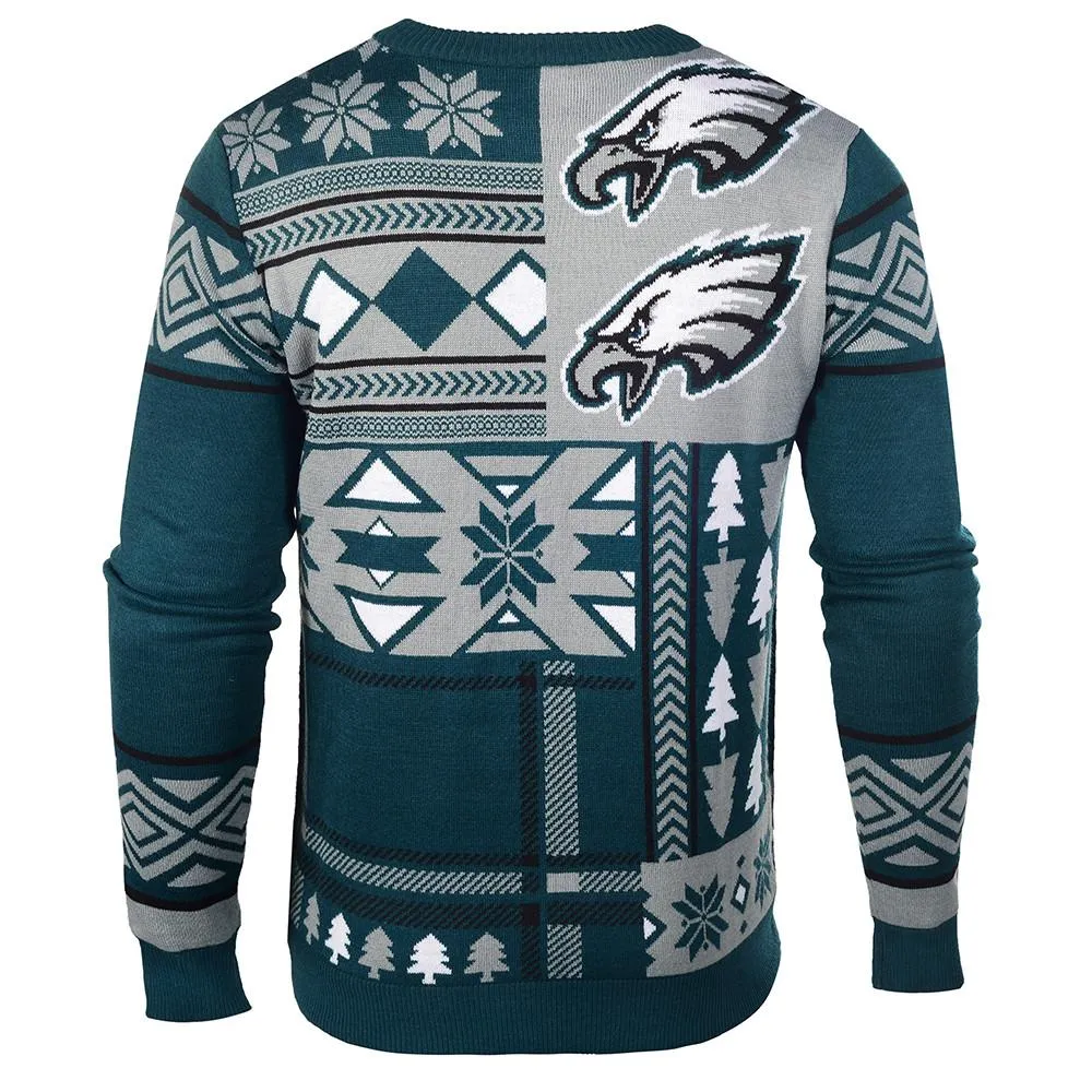 Festive Philadelphia Eagles Ugly Christmas Sweater - Perfect for Holidays and Game Days