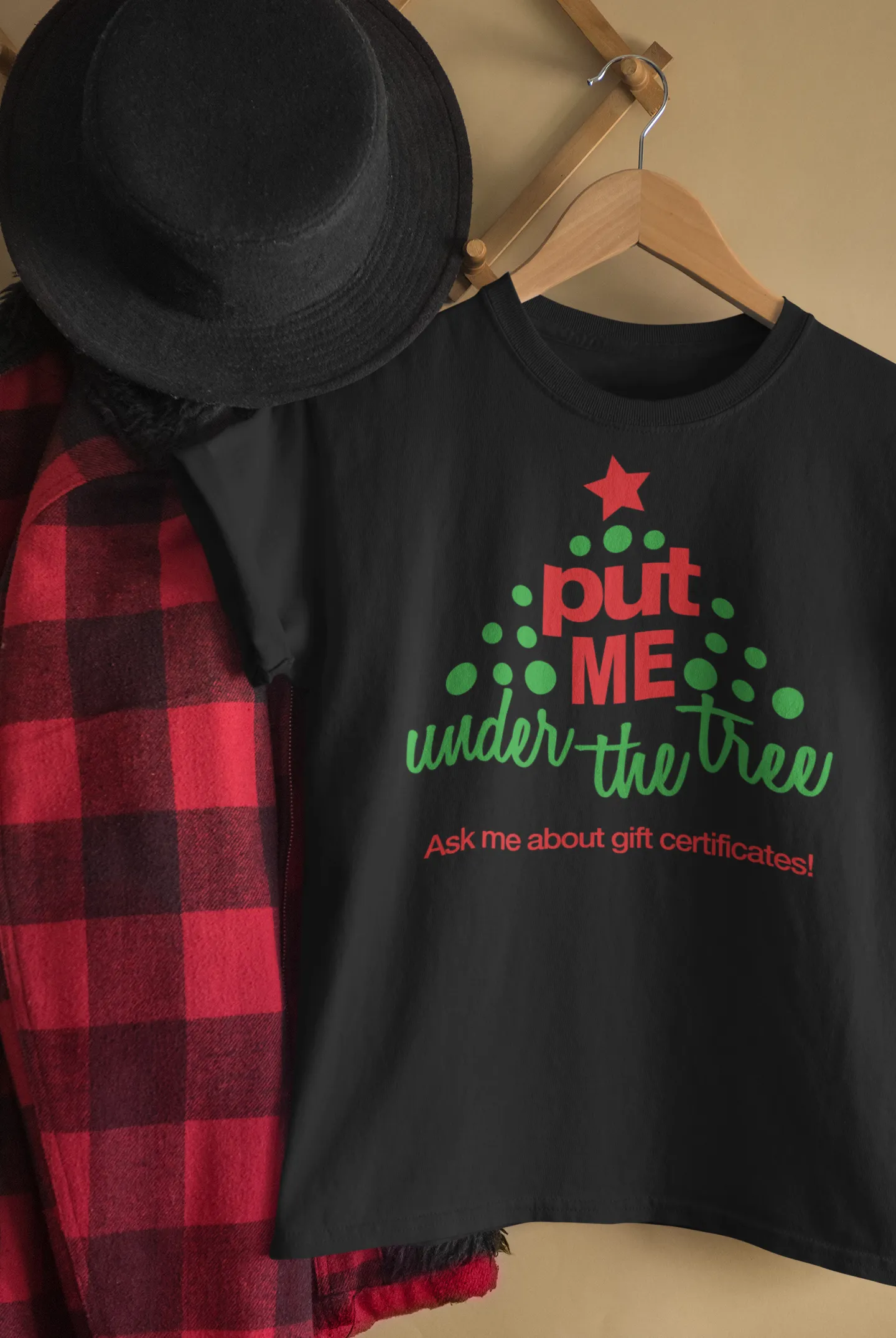 "Put Me Under the Tree" Cap Tee