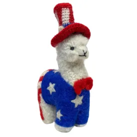 Red, White & Blue Uncle Sam Alpaca