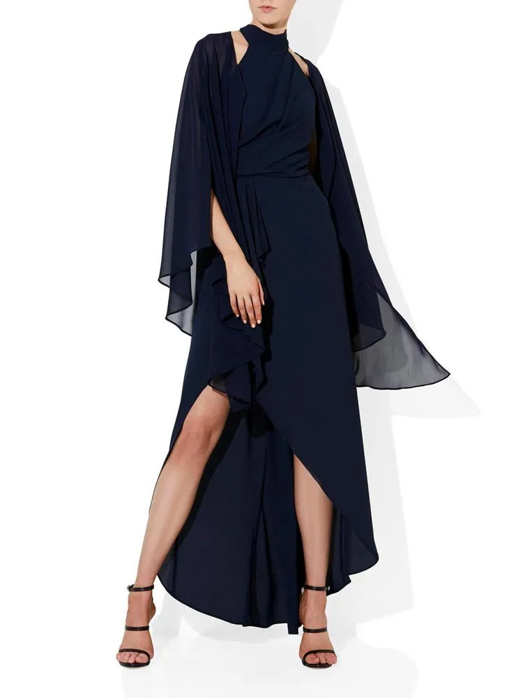 Sasha Navy Cape