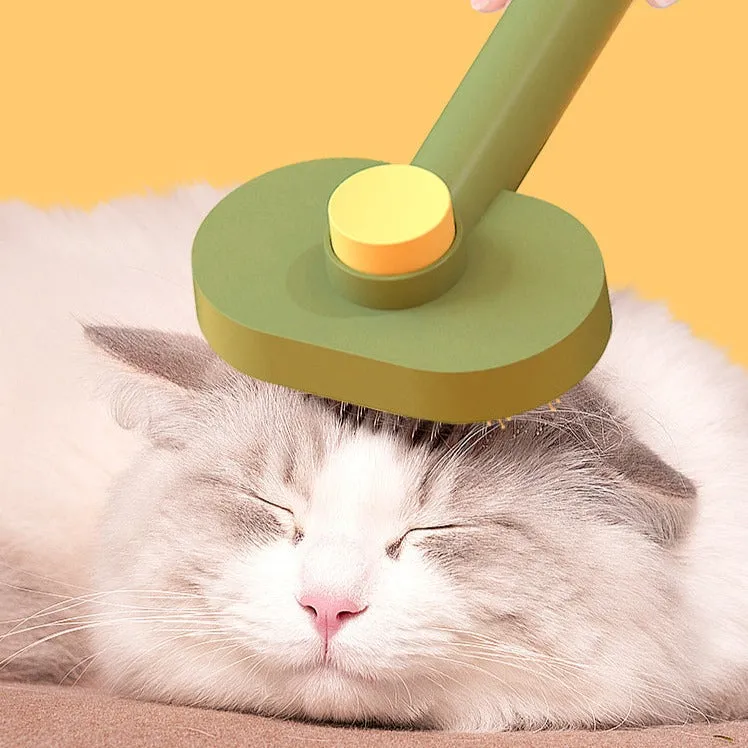 Self-Cleaning Pet Grooming Brush