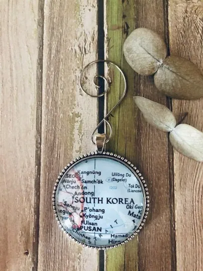 South Korea Christmas Ornament