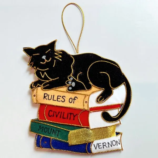 St. Nicolas Cat Ornament - Mount Vernon Exclusive