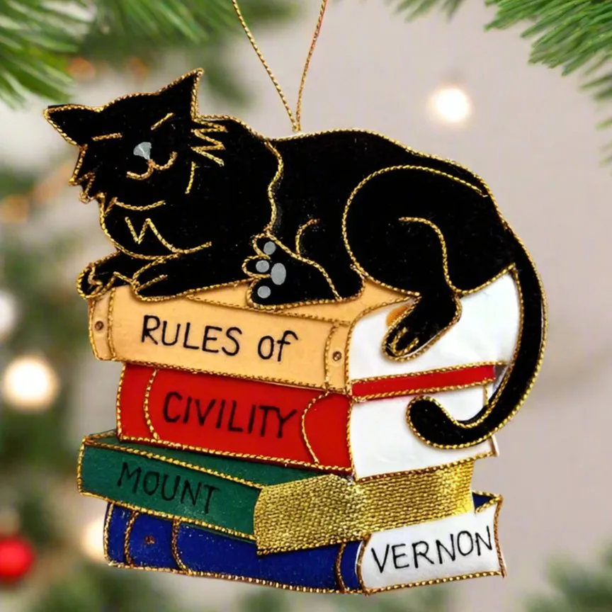 St. Nicolas Cat Ornament - Mount Vernon Exclusive