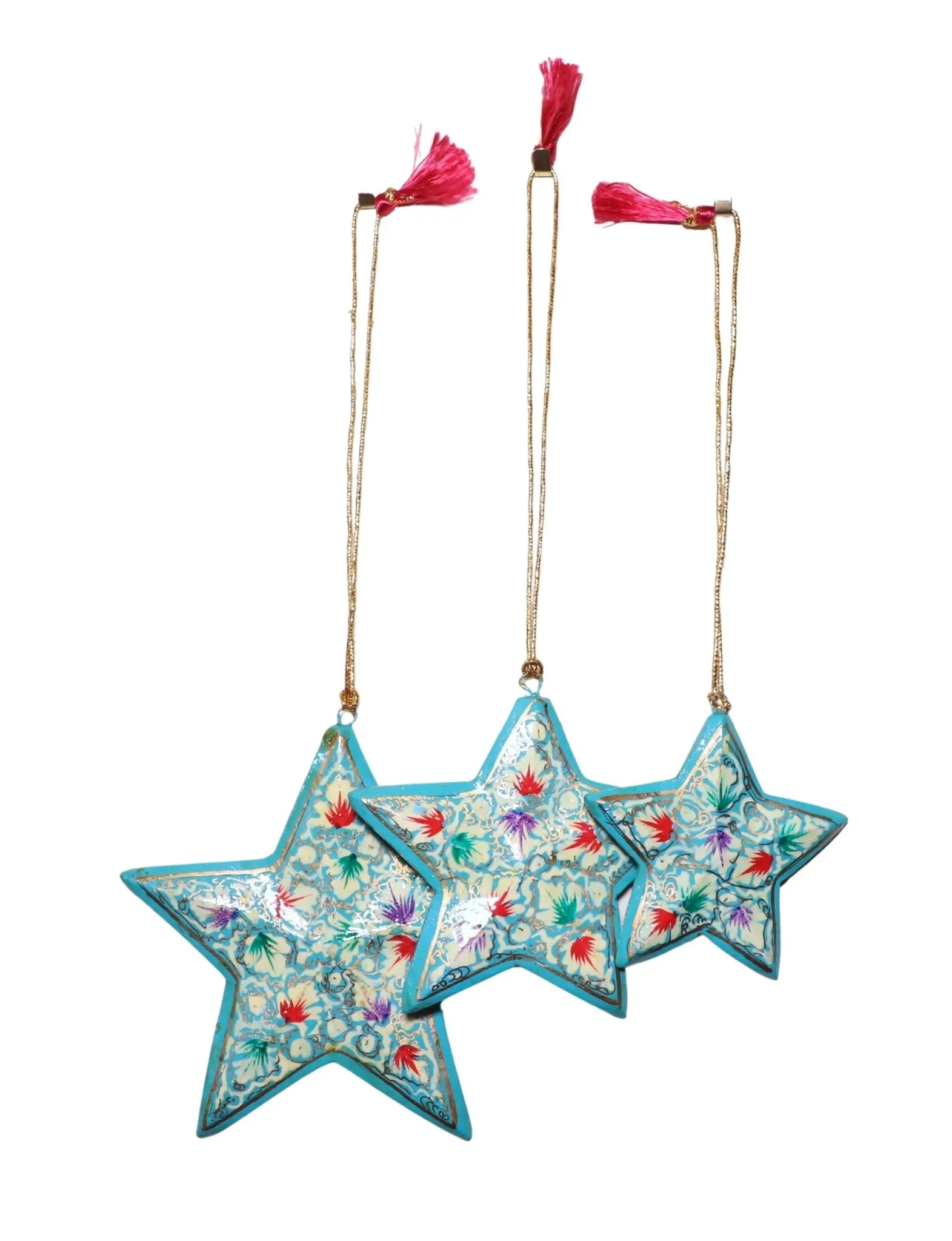 Star Ornaments (Set of 3)