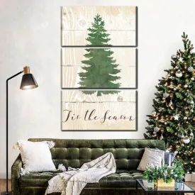 'Tis The Season Pine Wall Art