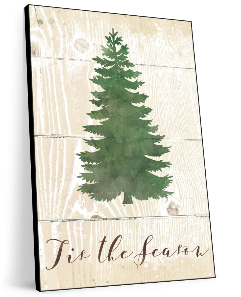 'Tis The Season Pine Wall Art