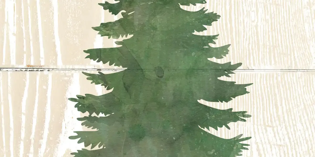 'Tis The Season Pine Wall Art