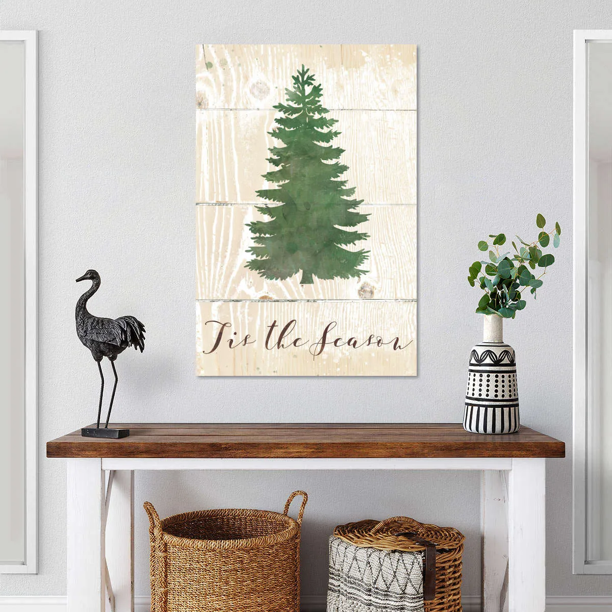 'Tis The Season Pine Wall Art