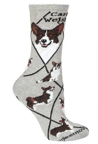 Wheel House Designs Cardigan Welsh Corgi Sock