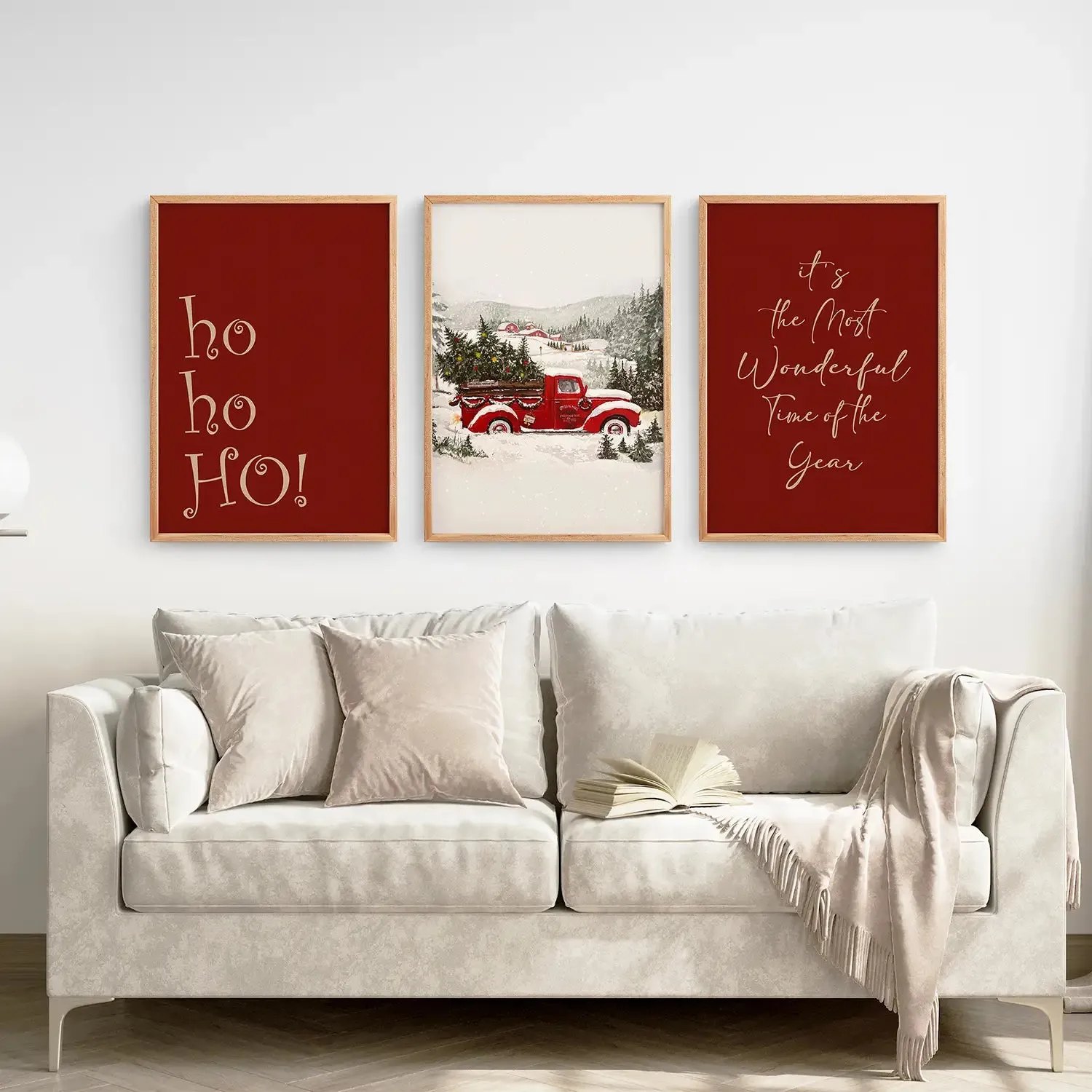 Winter Holiday Decoration Art Decor Prints