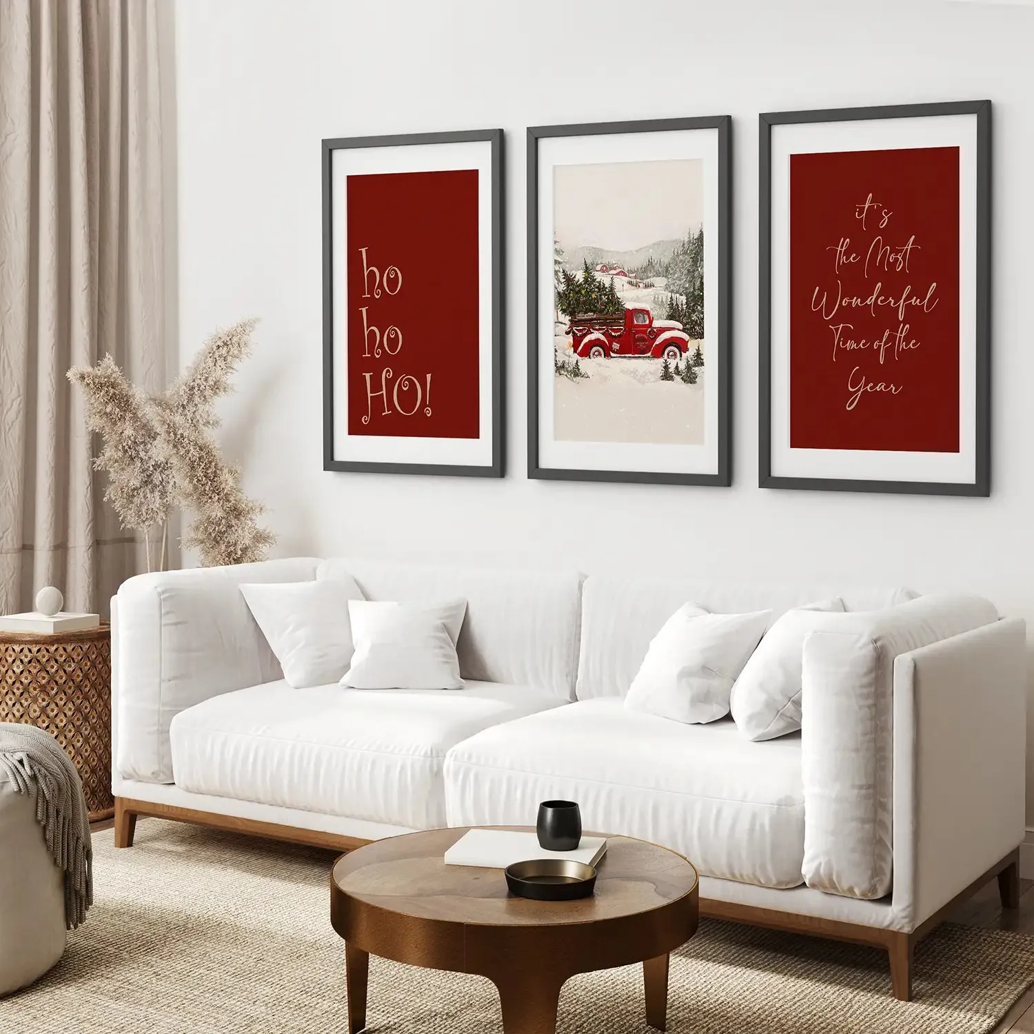 Winter Holiday Decoration Art Decor Prints