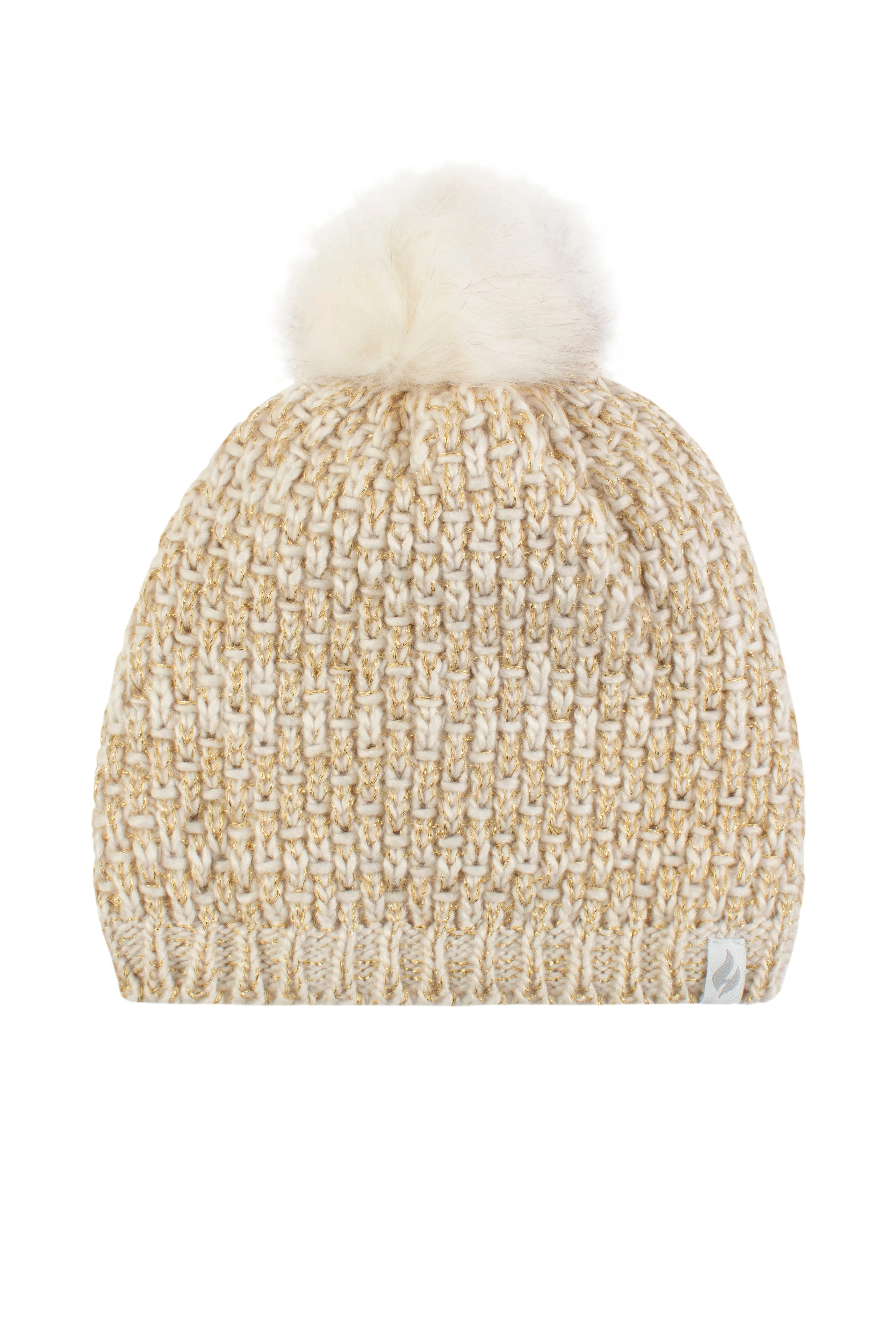 Women's Corsica Basket Weave Hat w/ Pom Pom