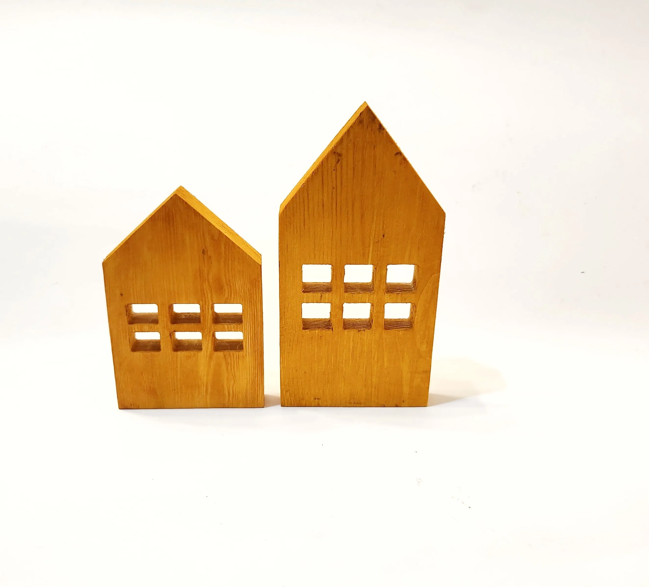 Wooden House Set