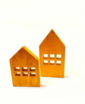 Wooden House Set